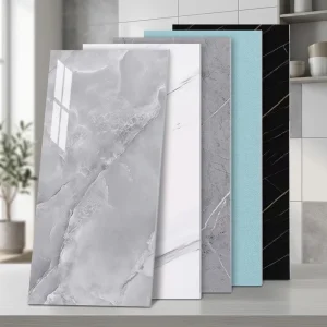 Premium 2.5mm Self Adhesive Marble Wall Panels Waterproof Fire Retardant PVC Stone Veneer Sheets for Hotel Commercial Lobby