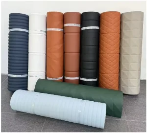 Premium 3D Velvet Wallpaper Rolls Peel and Stick Foam Wall Panels Wall Board Self Adhesive For Interior Indoor Hotel Decoration