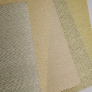 Premium Luxury Eco-Friendly Natural Straw Sisal Linen Grass Silk Weave 3D Wallpaper for Hotels Homes & Commercial