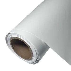 Printable PVC Vinyl Wallpaper Roll Waterproof Fireproof White Base for UV Latex Eco Solvent Printing 1.07*50M Roll