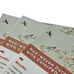Printable Wallpaper Covering Material Blank Non Woven Wallpaper Rolls for Digital Inkjet Printing