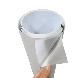 Printable Wallpaper Rolls Blank White Peel and Stick Self-Adhesive Polyester Canvas 380gsm Peel and Stick Wall Mural Sample Book Brochure