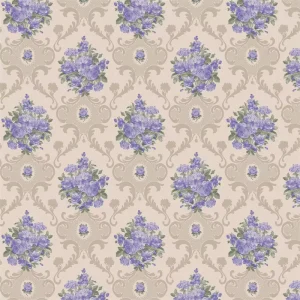 Printed Floral Wallpaper for Living Room and Bedroom Decoration