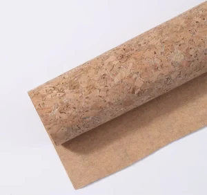 Protection Flower Gold Foil Embossed Cork Cloth Colorful Cork Cloth Shoe Material Bag Material Wallpaper Packaging Cork Leather
