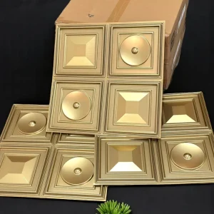 Provide Free Sample Morden Design Interior Decoration 3D Fluted Wall Board PVC 3D Wall Panels Cladding