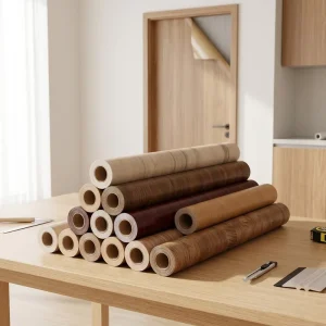 Pvc Vinyl Furniture Decorative Interior Film for Door