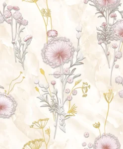 Quality Guarantee Waterproof Wallpaper Floral Wallpaper Wall Coating Peel and Stick Self Adhesive Removable 53cm Wallpaper