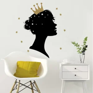 Quotes Princess Wall Stickers Kids Room Decor Nursery Wall Decal Sticker Wallpaper Art Mural Vinyl Waterproof