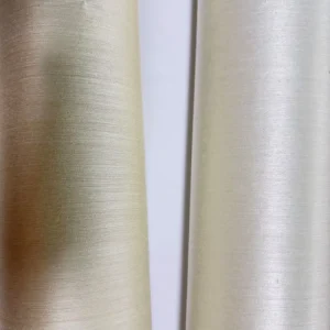Rayon Textured Wallpaper, Natural Grasscloth, Linen Fabric Style Peel and Stick Wallpaper