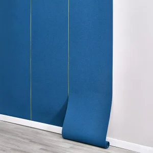 Real Fabric Wall 4mm Wall Panel Peel and Stick Wallpaper Self Adhesive Fabric Textile Wallpaper for Indoor Decoration