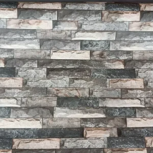 Removable Brick Stone Wall Sticker Waterproof PVC Self Adhesive 3d Wall Murals Wallpaper