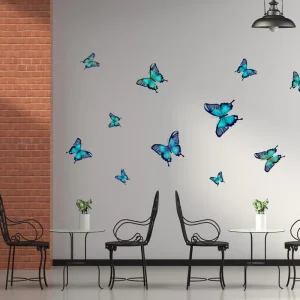 Removable Cute Animal Wall Stickers Kids Educational Vinyl Decals Nursery Bedroom Room Decor Murals