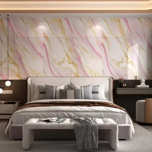 Removable Flower Wallpaper for Renters Damage Free Removal Guaranteed Self adhesive Marble Sheet Marble Roll