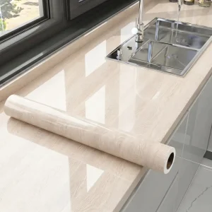 Removable Self Adhesive Wood Grain PVC Contact Paper Waterproof Furniture Renovation Stickers DIY Home Wall Decor