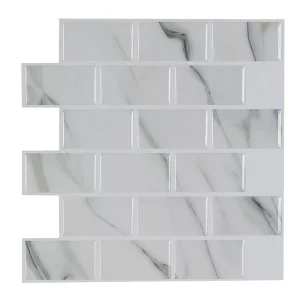 Removable Waterproof Wall Sticker Peel and Stick Kitchen Backsplash 3D Customized OEM Wallpaper Modern Home 1mm