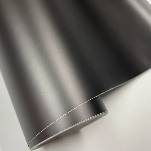 Repositionable Air Bubble Free Car Wrap Vinyl Chrome Matte Black Color Roll Full Body Car Wrap Vinyl Film