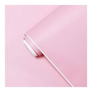 Restaurant Wallpaper PVC Wallpaper Cement Pink Simple Solid Color and PVC Wall Panels Wall Interior Decoration Paper