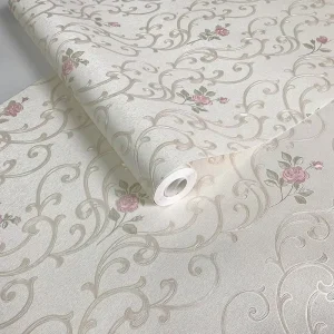 Rural Home Interior Decoration Flower Wallpaper Bedroom Living Room Restaurant Background Wall Decoration Wallpaper