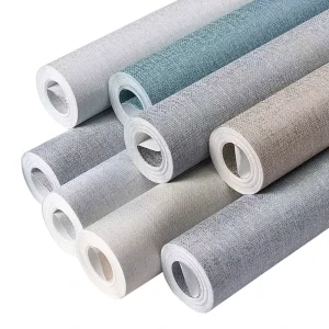 Sand Grain With High Textured Commercial Vinyl Wallcovering for Hotel Apartment Hospital