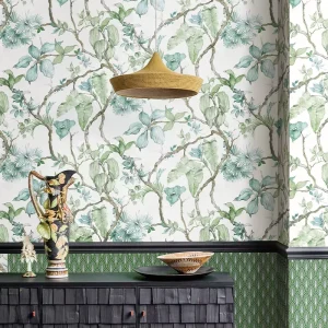 Scandinavian Style Geometry Non Woven Waterproof Wallpaper for Modern Bedroom Living Room Study Room Hotel Hospital Decoration