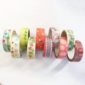 School Scrapbooking Custom Washi Tape Set Gifts and Rewards Sticker Label Waterproof for Kid Student