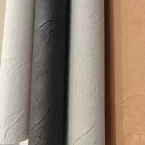Scratch Resistant Commercial Vinyl Wallpaper Heavy Duty PVC Wall Covering for Office Hotel Restaurant