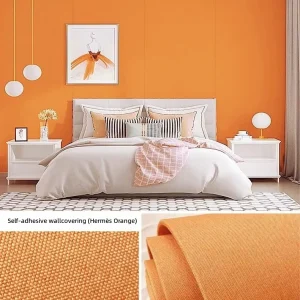 Scratch Resistant Self Adhesive Wallpaper Waterproof Washable Peel Stick Removable MOQ 1 Roll
