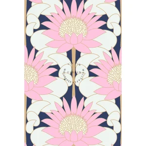Seamless Art Floral Wallpaper Roll Room Wall Decoration Pink Flower Wallpaper Rolls