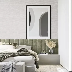 Seamless Synthetic Fiber Wallcoverings Premium Grade Bedroom Exterior Waterproof Stain Resistant Customizable Modern Minimalist