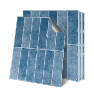 Self Adhesive 3D Effect Peel and Stick Waterproof Moisture-Proof Wall Panel Backsplash Mall Wall Stickers Diy Home Decor