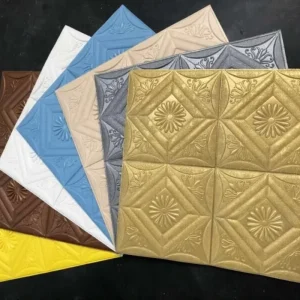 Self Adhesive 3D Wallpaper for Wall Tile 3D Foam Interior Wall Sticker