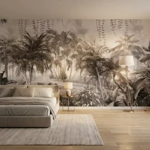 Self-Adhesive Custom Printed Modern Embossed 3D Waterproof Household Peel and Stick DIY Wallcovering Made-to-Order