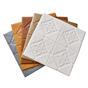 Self Adhesive DIY Xpe Foam Wall Sticker Wall Coating Interior Home Decoration Wallpaper