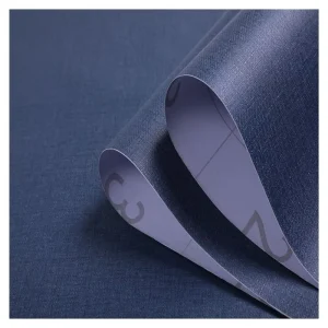 Self Adhesive Eco Friendly PVC Wall Paper Solid Color Waterproof Peel and Stick Home Dining Bedroom Decor