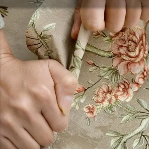 Self Adhesive Foil Durable PVC EMBOSSED Wall Paper Wall Tile WallCoating PVC Emboss Wallpaper for Indoor Decoration