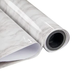 Self Adhesive Geometric 3D Waterproof Modern PVC Wall Paper Roll for House Interior Decoration