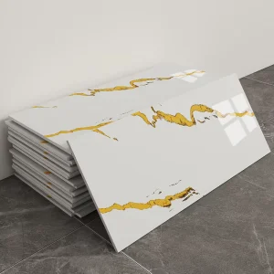 Self Adhesive Marble Look Wallpaper Sheet Waterproof Wall Sticker PVC Film for Furniture Walls and Cabinets