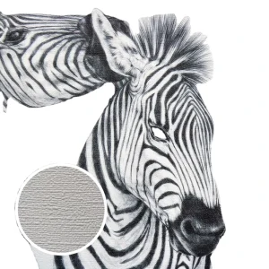 Self Adhesive Non Woven Wallpaper with Fabric Texture for Interior Decoration