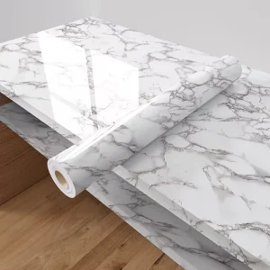 Self Adhesive Oil Proof Kitchen Wallpaper Waterproof PVC Vinyl Film For Wall And Cabinet Surface