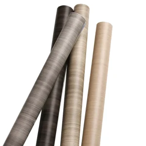Self-Adhesive PVC Decorative Wallpaper Rolls Waterproof Wood Grain Board Decoration Furniture Films for Living Room