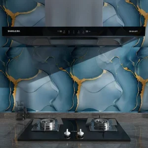 Self Adhesive PVC Foam Marble Board Wallpaper Rolls 1.2m*3m Waterproof Peel Stick Modern Design Hospital Basement