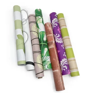 Self Adhesive PVC Wallpaper Peel and Stick Waterproof Decorative Wall Covering for Bedroom Living Room