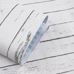 Self Adhesive PVC Wallpaper Waterproof Wood Sticker For Furniture Wall Sticker Peel & Stick Wallpapers