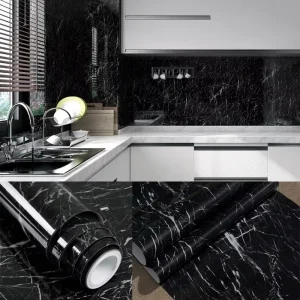 Self Adhesive Peel and Stick Wall Wallpapers Wall Coating Marble Mandir Design 3d Wallpaper for Walls