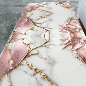 Self Adhesive Vinyl Contact Paper PVC Peel and Stick Wallpaper Marble Pattern Waterproof 3D Wall Paper for Kitchen Bathroom