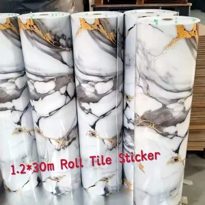 Self Adhesive Wallpaper Tile Wall Sticker Roll Living Room Foam Wall Sticker 3D Wallpaper 1.2*3m Wallpaper