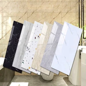 Self Adhesive Waterproof 3D Foam Sheet Home Decoration PVC Wallpaper for Kitchen and Restroom Wall