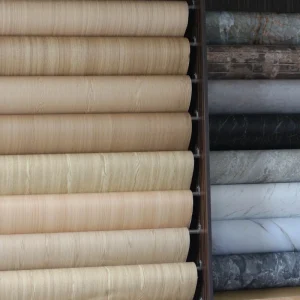 Self Adhesive Waterproof Outdoor Stripes Plaid Wallpaper Wall Sticker for Bedroom Living Room Kitchen Stove Cabinet