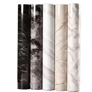 Self adhesive 3D Damask Foam PVC Wallpaper Rolls Mould Proof Easy Installation Modern Kitchen Bedroom Bathroom