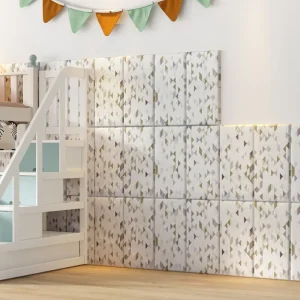 Self adhesive 3D Soft Wallpaper